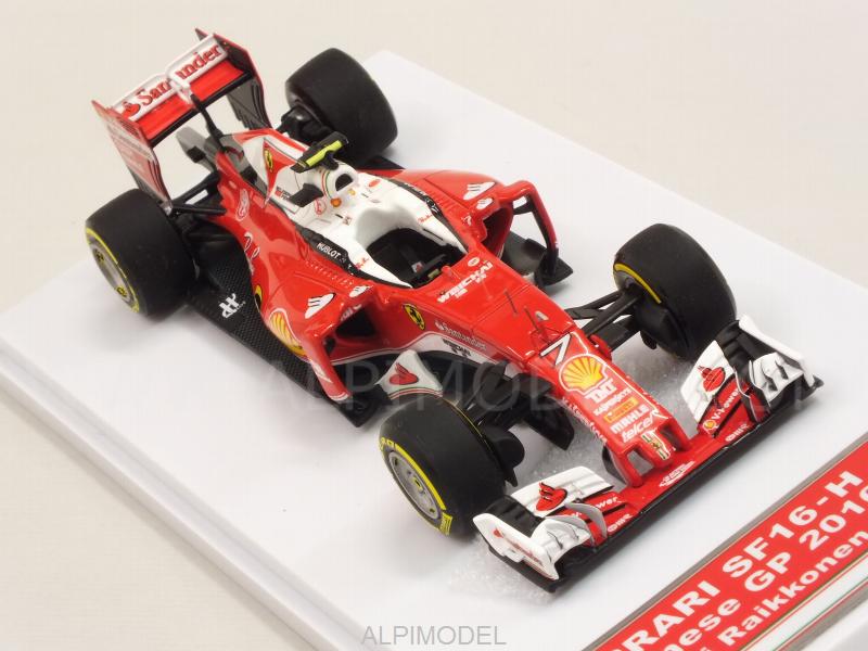 Ferrari SF16-H GP Japan 2016 Kimi Raikkonen (HQ Metal model) - tameo