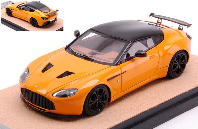 Aston Martin V12 Zagato 2012 (Orange/Black) Lim.Ed.20pcs by tecnomodel