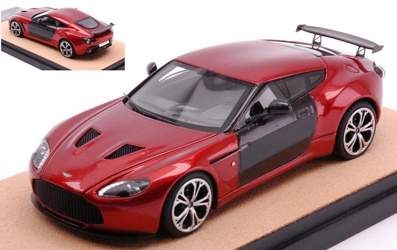 Aston Martin V12 Zagato 2012 (Metallic Red(Carbon) Lim.Ed.10pcs by tecnomodel