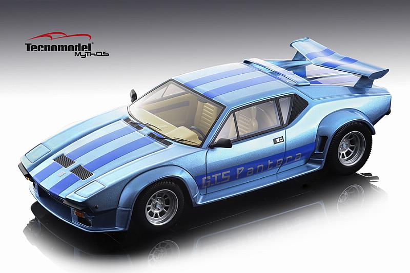 De Tomaso Pantera GT5 1982 (Light Metallic Blue) by tecnomodel