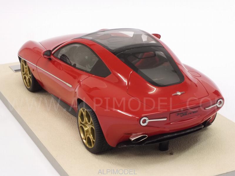 Alfa Romeo Disco Volante Touring Superleggera 2014 (Gloss Ferrari Red) - tecnomodel