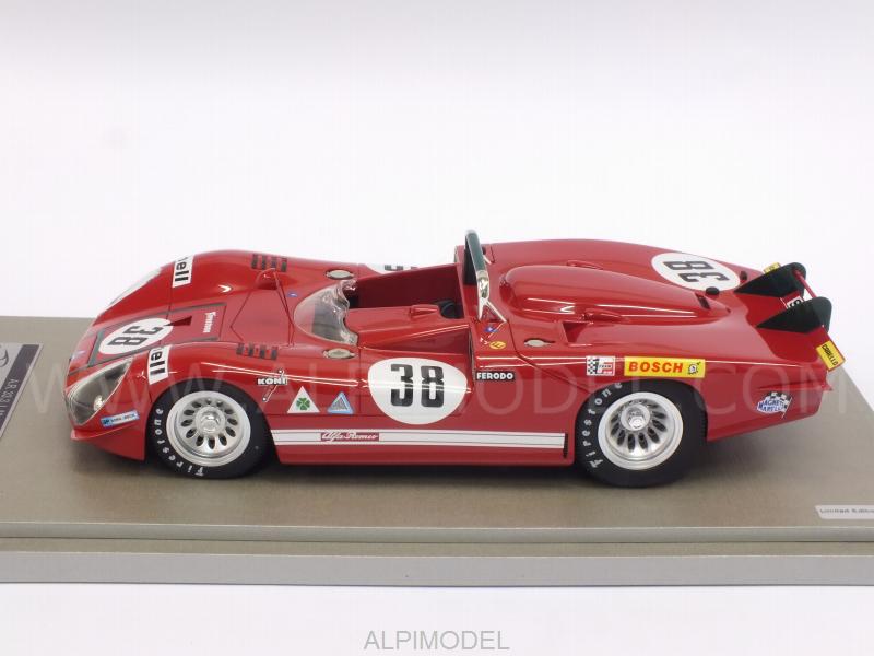 Alfa Romeo 33.3 Coda Lunga #38 Le Mans 1970 Zeccoli - Facetti - tecnomodel