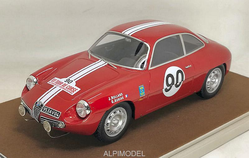 Alfa Romeo Giulietta SS #90 Class Winner Tour.de Corse 1960 Rolland - Augias by tecnomodel