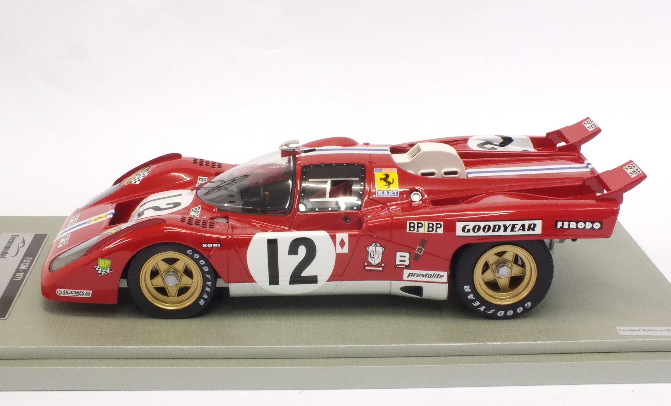 Ferrari 512M NART.#12 Le Mans 1971 Posey - Adamowicz - tecnomodel
