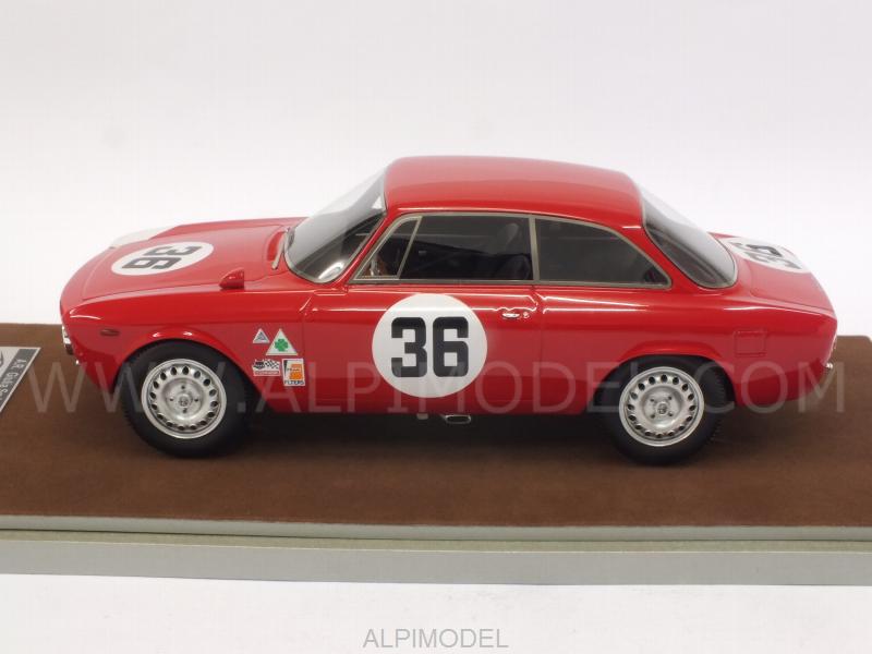 Alfa Romeo Giulia 1600 Sprint GTA #36 Winner.4h Sebring 1966  Jochen Rindt - tecnomodel