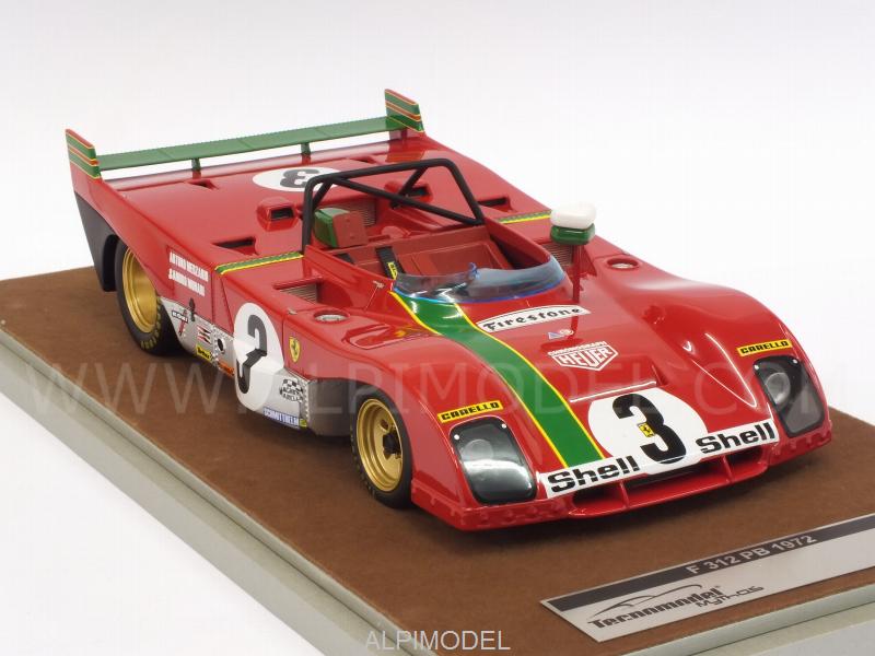 Ferrari 312 PB #3 Winner Targa Florio 1972 Merzario - Munari - tecnomodel