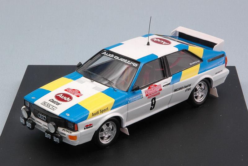 Audi Quattro #9 Winner Rally Sanremo 1982 Blomqvist - Cederberg by trofeu