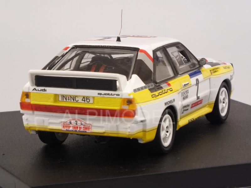 Audi Sport Quattro #2 Tour De Corse 1984 Rohrl - Geistdorfer - trofeu