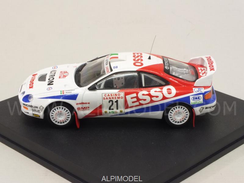 Toyota Celica GT Four Esso #21 Rally Sanremo 1996 Pianezzola - Roggia - trofeu