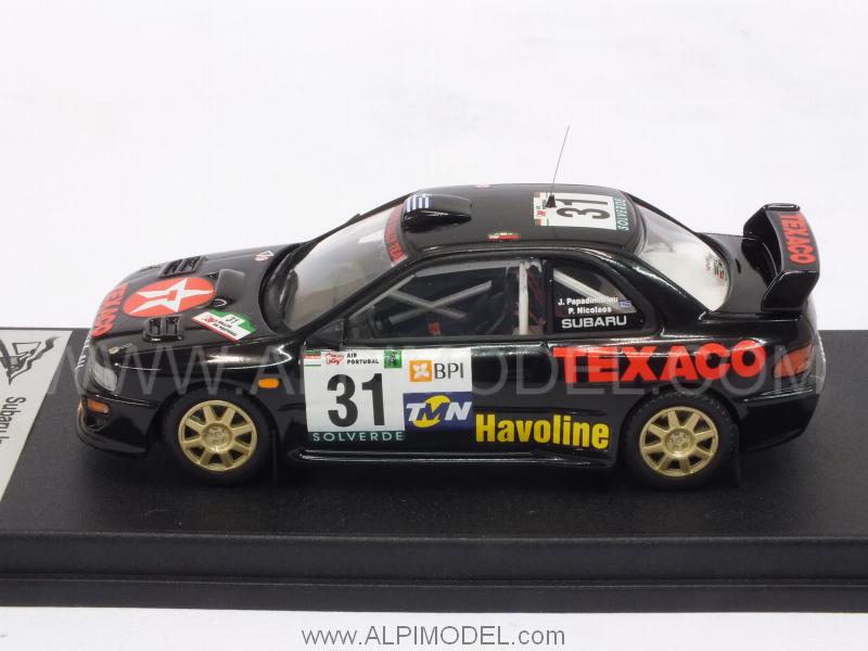 Subaru Impreza #31 Rally Portugal 2000 Papadimitriou - Petropoulos - trofeu