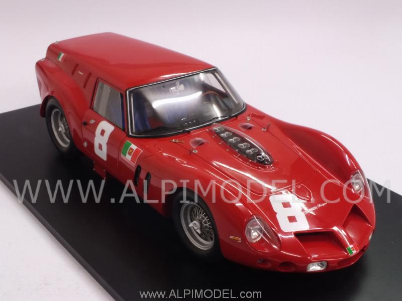Ferrari 250 GT Breadvan #8 Brands Hatch 1962 1st Place In Class - true-scale-miniatures
