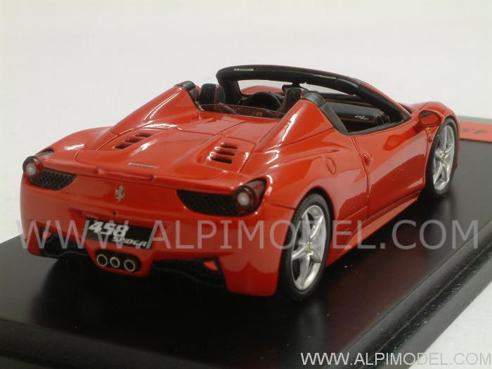 Ferrari 458 Spider 2012 (Rosso Corsa) - true-scale-miniatures