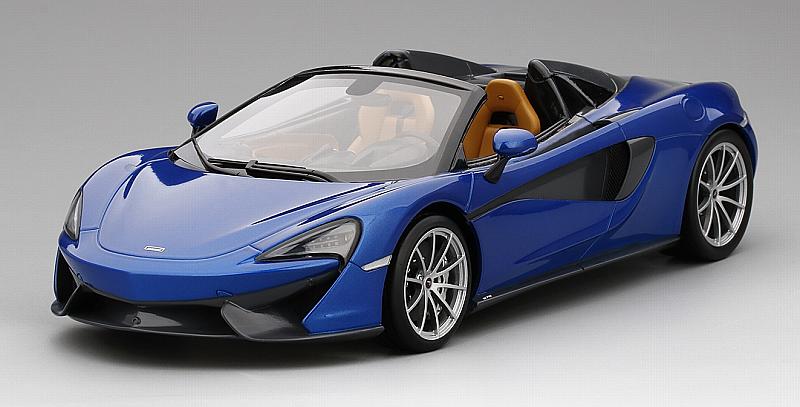 McLaren 570S Spider (Antares Blue)  Top Speed Edition by true-scale-miniatures