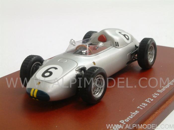 Porsche 718 F2 #6 Winner Place Nurburgring 1960  Jo Bonnier by true-scale-miniatures