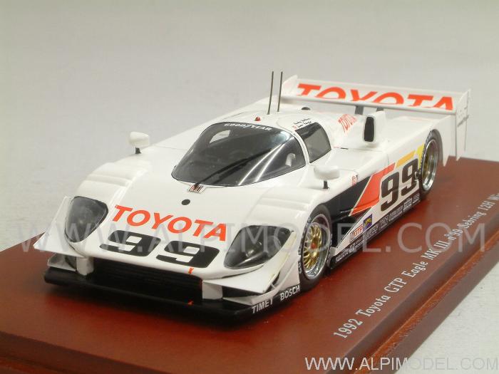 Toyota Eagle MkIII GTP #99 Winner 12h Sebring 1992  Wallace - Fangio by true-scale-miniatures