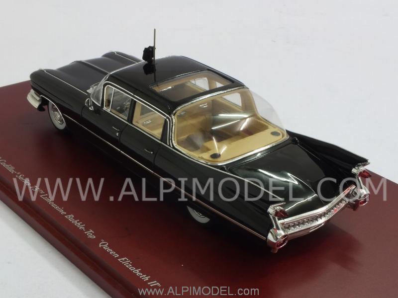 Cadillac Serie 75 Limousine Bubble-Top Queen Elizabeth II 1958 - true-scale-miniatures