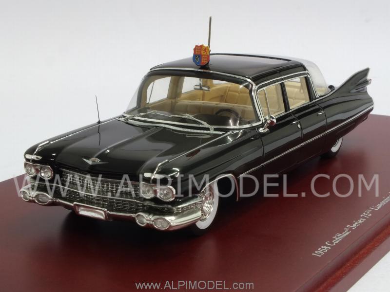 Cadillac Serie 75 Limousine Bubble-Top Queen Elizabeth II 1958 by true-scale-miniatures