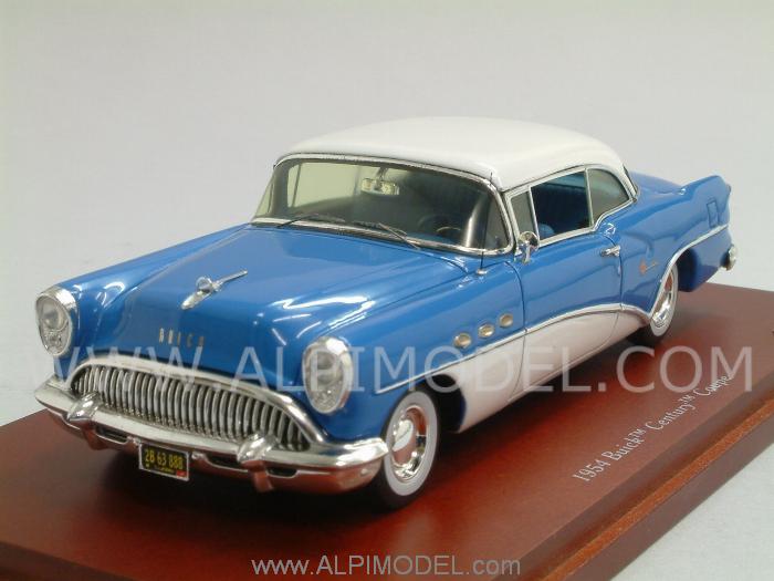 Buick Century Coupe 1954 (Blue/White) by true-scale-miniatures