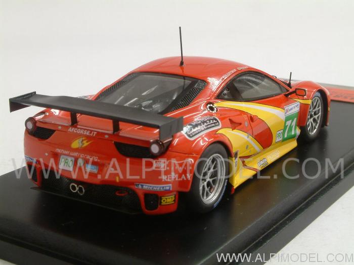 Ferrari 458 Italia GT2 #71 AF Corse Le Mans 2011  Kauffman - Waltrip - Aguas - true-scale-miniatures