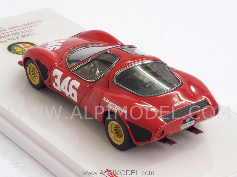 Alfa Romeo 33 Stradale #346 Bologna Passo Della Radicosa Hillclimb 1968 S.Dini - true-scale-miniatures