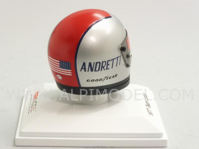 Helmet Mario Andretti 1977 Lotus - true-scale-miniatures