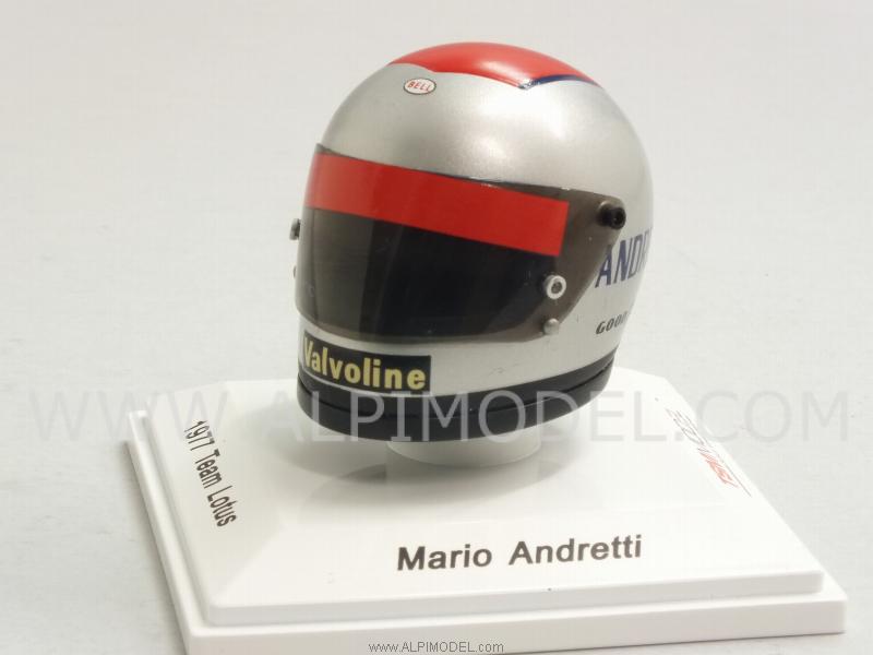 Helmet Mario Andretti 1977 Lotus by true-scale-miniatures