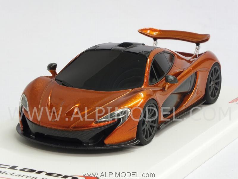 McLaren P1 Mondial De L'Automobile 2012 (Orange Metallic) by true-scale-miniatures