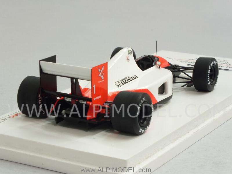 McLaren MP4/6 #1 Winner GP Monaco 1991 World Champion Ayrton Senna - true-scale-miniatures