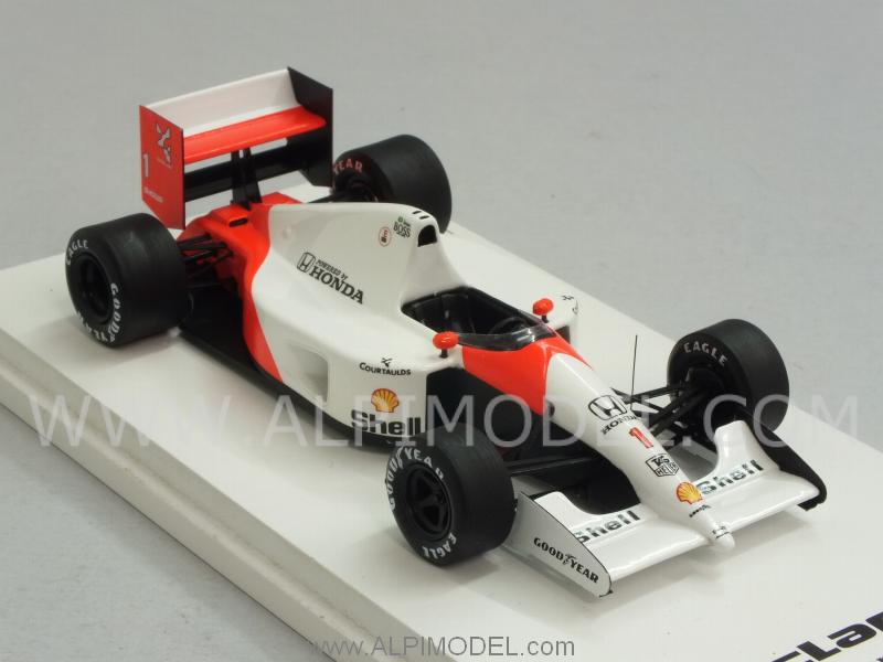 McLaren MP4/6 #1 Winner GP Monaco 1991 World Champion Ayrton Senna - true-scale-miniatures