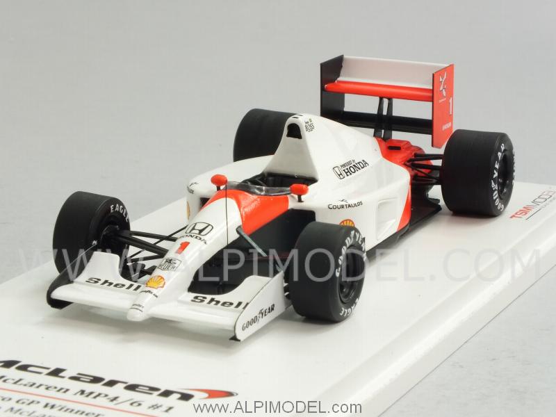McLaren MP4/6 #1 Winner GP Monaco 1991 World Champion Ayrton Senna by true-scale-miniatures