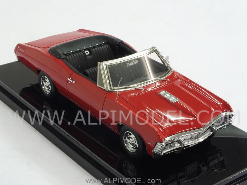 Chevrolet Impala SS Convertible 1967 (Bolero Red) - true-scale-miniatures