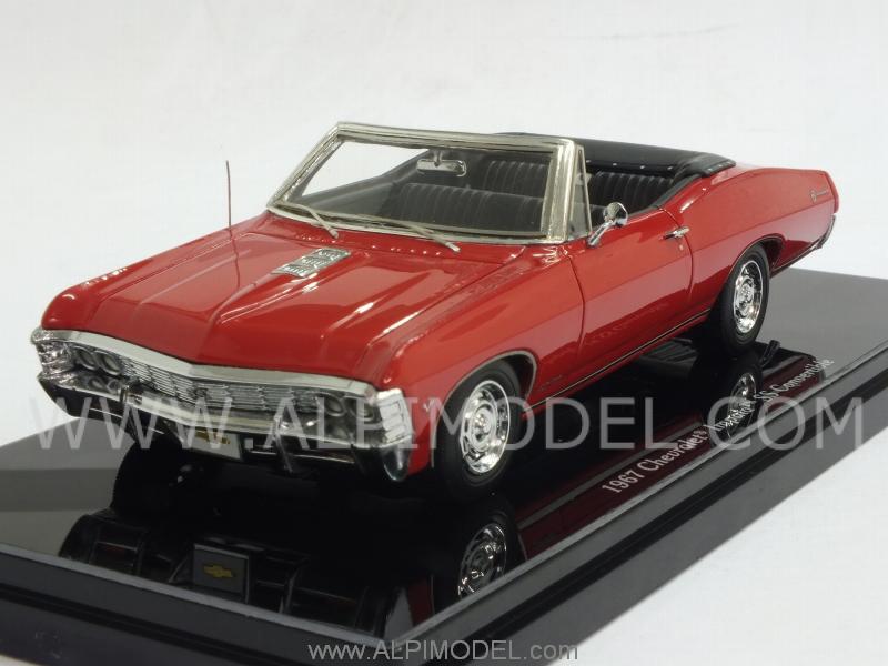 Chevrolet Impala SS Convertible 1967 (Bolero Red) by true-scale-miniatures
