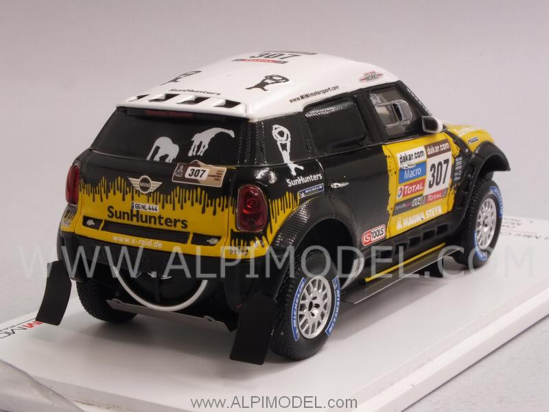Mini Countryman #307 All4 Racing #307 Dakar Rally 2013 Novitskiy - Zhiltsov - true-scale-miniatures
