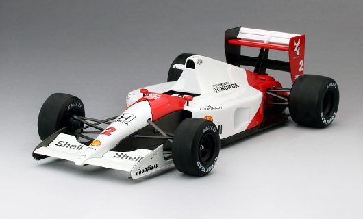 McLaren MP4/6 Honda #2 GP San Marino 1991 Gehard Berger by true-scale-miniatures