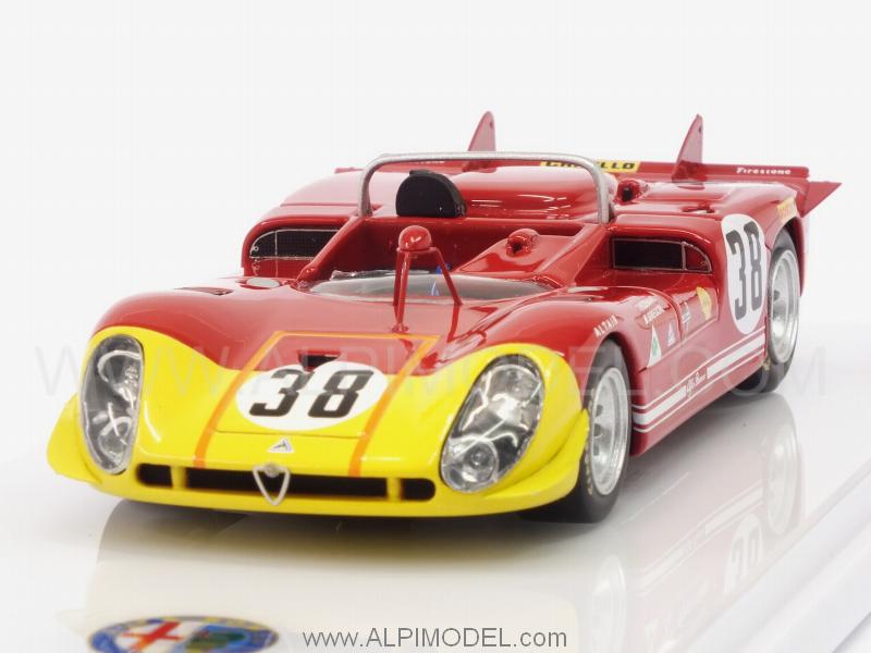 Alfa Romeo Tipo 33/3 Autodelta #38 1000 Km Monza 1970 Stommelen - Galli by true-scale-miniatures