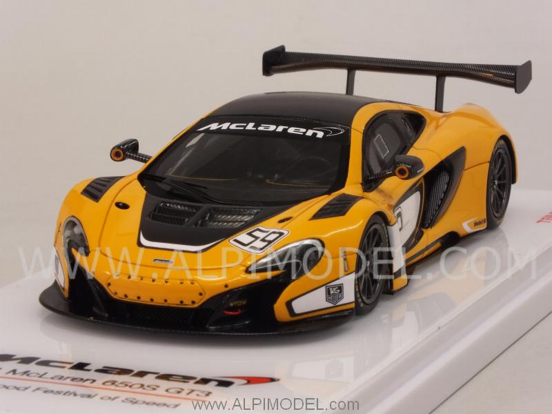 McLaren 650S GT3 #59 Goodwood Festival of Speed 2014 by true-scale-miniatures