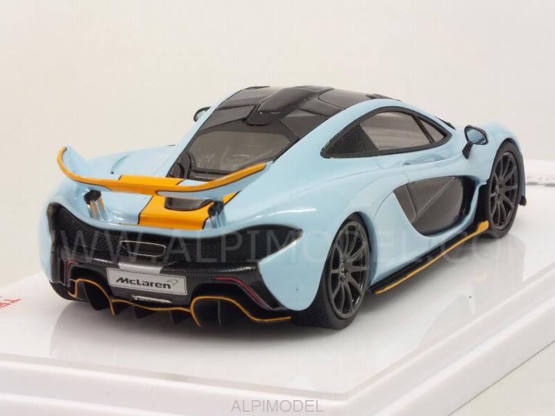 McLaren P1 Gulf Livery 2014 (Blue/Orange) - true-scale-miniatures