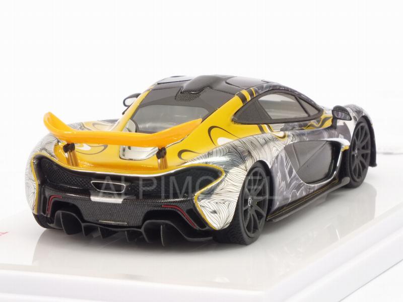 McLaren P1 Art Car By Sticker City - true-scale-miniatures