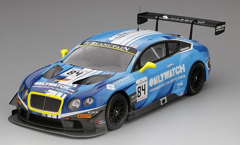 Bentley Continental GT3 #84 Blancpain GT Series Sprint Cup Moscow City Racing 2015 by true-scale-miniatures