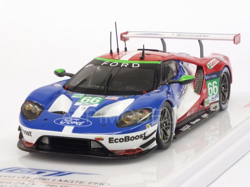 Ford GT LMGTE PRO Team Ganassi UK #66 Le Mans 2016 Johnson - Mucke - Pla by true-scale-miniatures