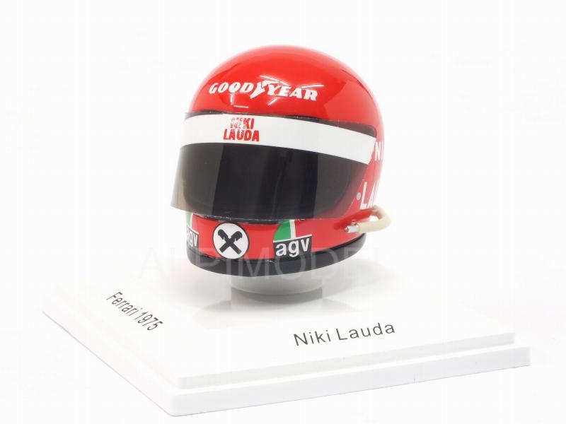 Helmet Niki Lauda Ferrari 1975 (1/8 scale - 3cm) by true-scale-miniatures