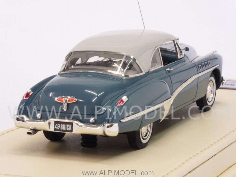 Buick Roadmaster Riviera Coupe 1949 (Calvert Blue) - true-scale-miniatures