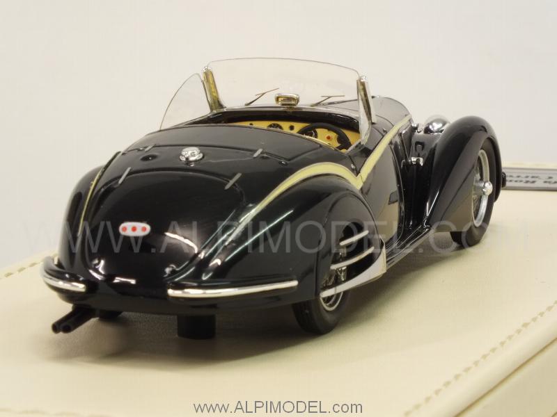 Alfa Romeo 8C 2900 Lungo Touring Spider 1938 (Black) - true-scale-miniatures