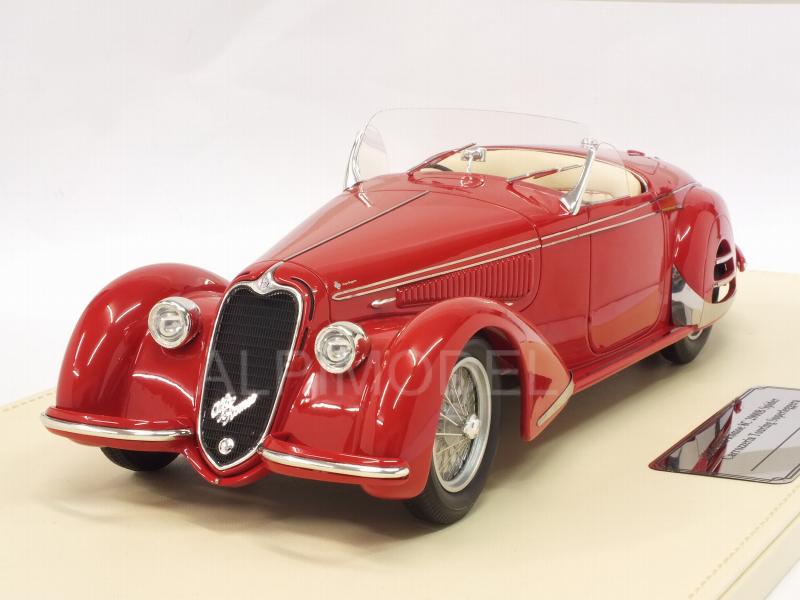 Alfa Romeo 8C 2900B Spider Carrozzeria Touring Superleggera 1938 (Red) by true-scale-miniatures