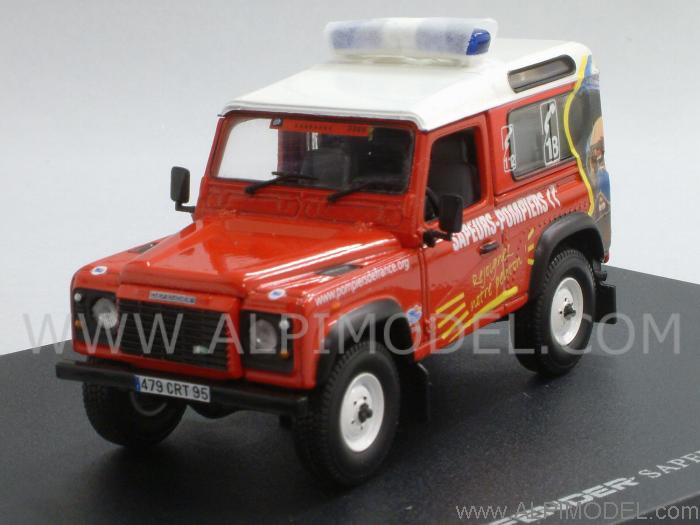 Land Rover  90 SW  French Fire Brigades (Silver) by universal-hobbies