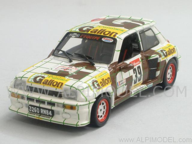 Renault 5 Turbo #39 Tour de France Auto 1982 Rouby - Giron by universal-hobbies