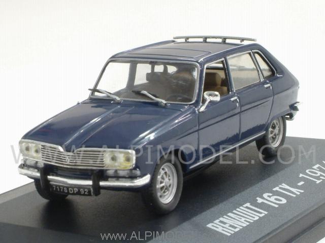 Renault 16 TX 1974 (Blue Metallic) by universal-hobbies