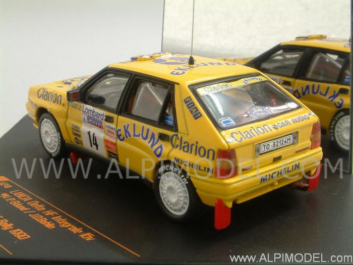 Lancia Delta HF Integrale 16V #14 RAC Rally 1990 Eklund - Bohlin - vitesse
