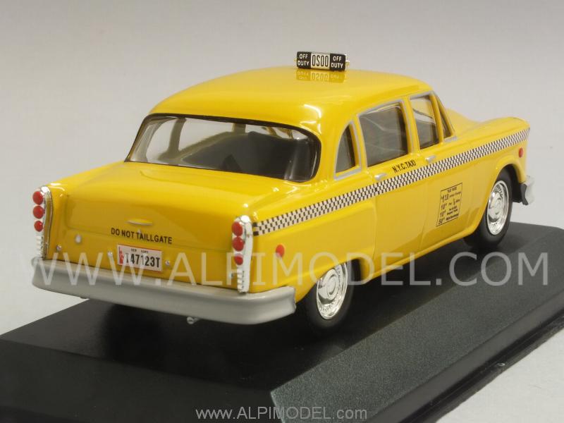 Checker Taxi Yellow Cab New York 1980 - whitebox