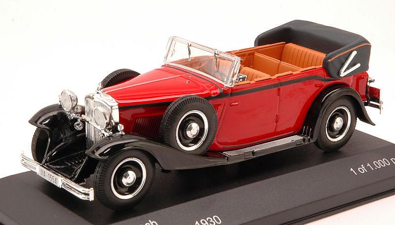 Maybach DS 8 Zeppelin Cabriolet 1930 (Red/Black) by whitebox